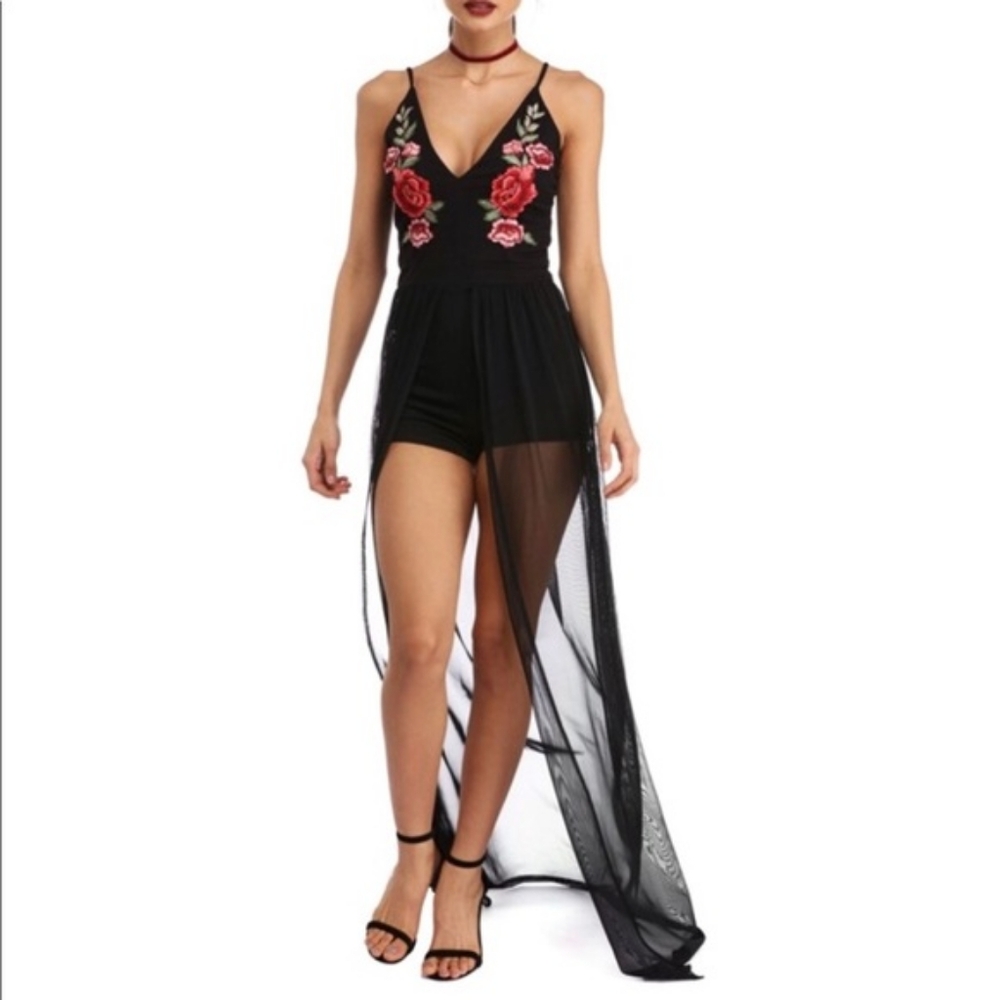 Formal Dress Romper